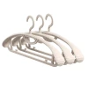 The clothes hanger is seamless, shoulder-free, anti-slip and anti-shoulder corner. It is made of plastic and can be used for drying dry and wet clothes. It is thickened and used for hanging clothes on the balcony Item Picture